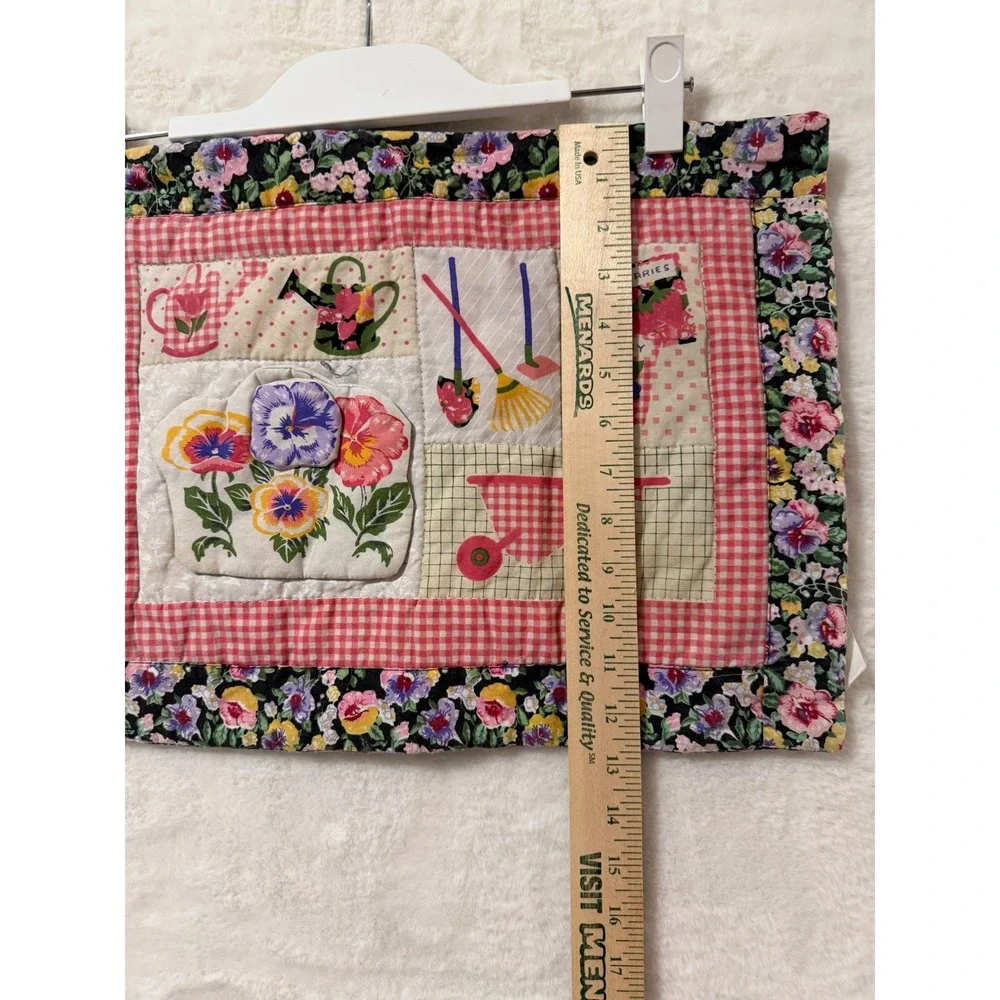 Handmade quilted placemat